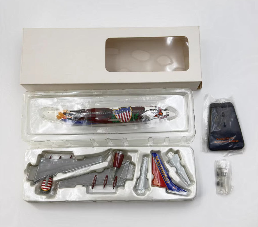 1:200 Hogan SOUTHWEST Boeing 737-300 Airplane ABS Plastic Plane Aircraft Model