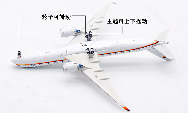 1:400 Aviation BUNDESREPUBLIK DEUTSCHLAND AIRBUS A350-900 Airplane Diecast Model