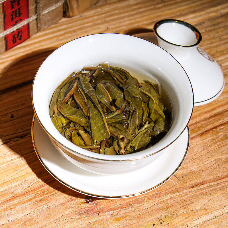500g Natural Yunnan Pu'er Raw Tea Brick Pu'er Raw Tea Brick Healthy Drink