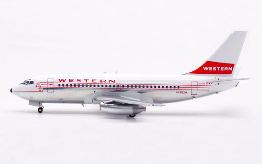 1:200 InFlight Western Airlines B737-200 N4503W Airplane Diecast Aircraft Model