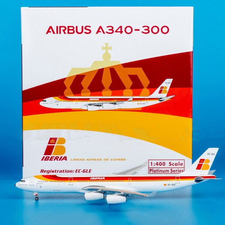 1:400 Phoenix IBERIA AIRBUS A340-500 Passenger Airplane Diecast Aircraft Model