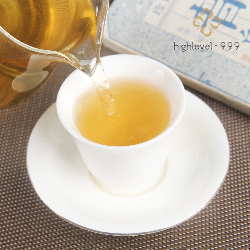 250g Raw Pu'er Tea Brick Yunnan Bangdong Xigui Ancient Tree Pure Aged Leaf Tea