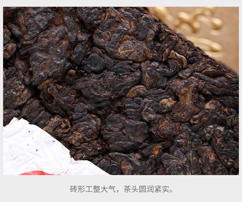 2018 Haiwan Old Comrade 9908 Ripe Pu-erh Lao Cha Tou Old Brick Shu Puer Tea 500g