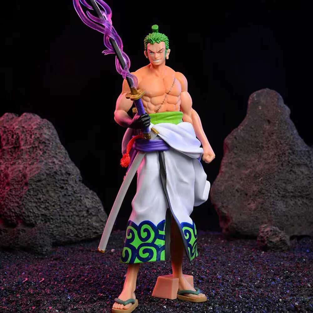 Anime One Piece Roronoa Zoro PVC Action Figure Model Collectible Statue Toy Gift