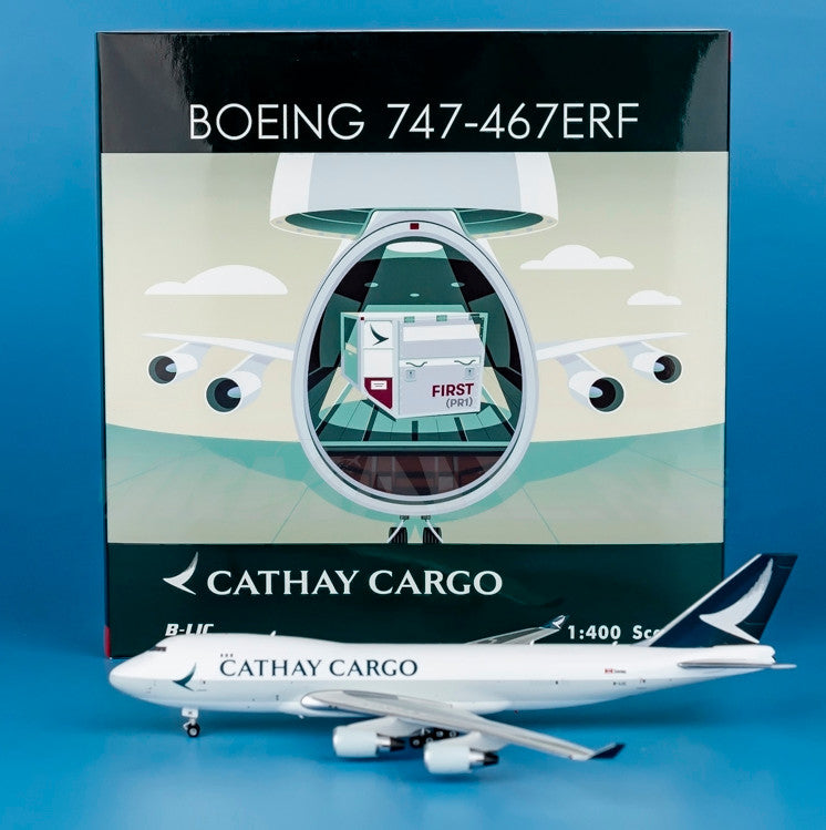 1:400 Phoenix CATHAY CARGO BOEING 747-400F Airplane Diecast Aircraft Plane Model