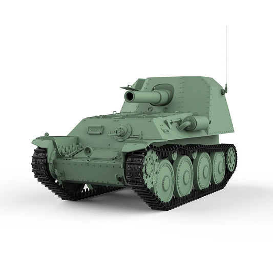 SSMODEL SS72729 1/72 25mm Military Model Kit Sweden Assault Gun Fm/43-44