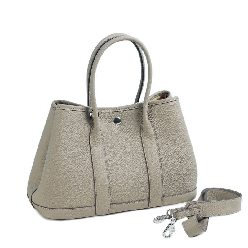 (30/36cm) Real Leather Tote Shoulder Bag Handbag Purse Fashion Work Bag w/ Strap