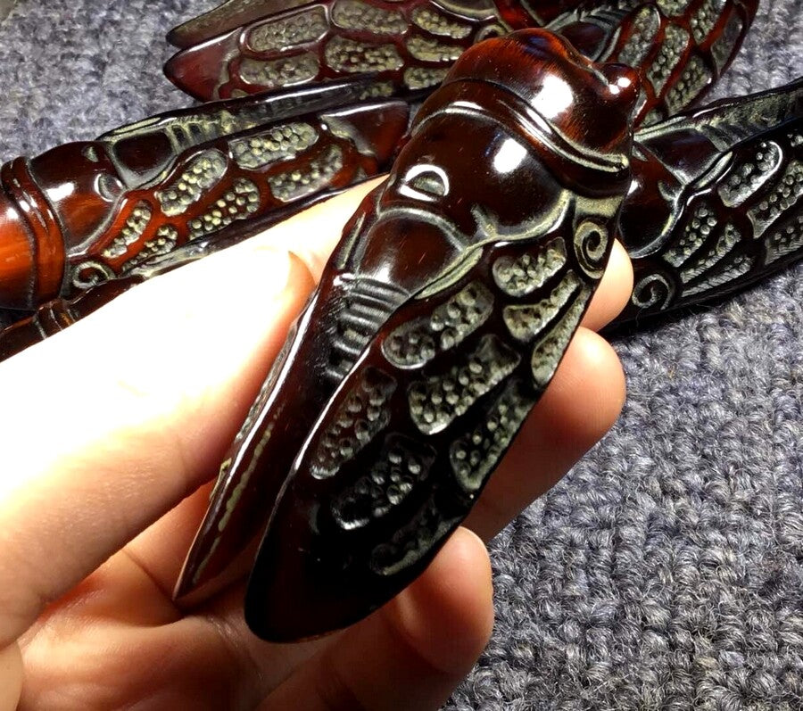 1pc Cicada Pendant Statue Collection Hand Pendant
