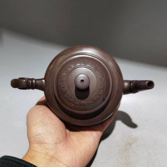 vintage chinese yixing purple clay teapot zisha ceremony exquisite teaware art