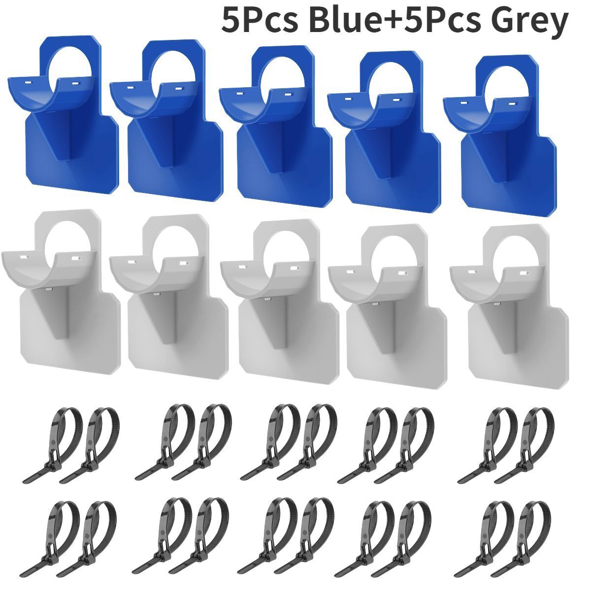 5-10pc 30-38mm Swimming Pool Pipe Fixing Holder Mount Support Water Hose Bracket