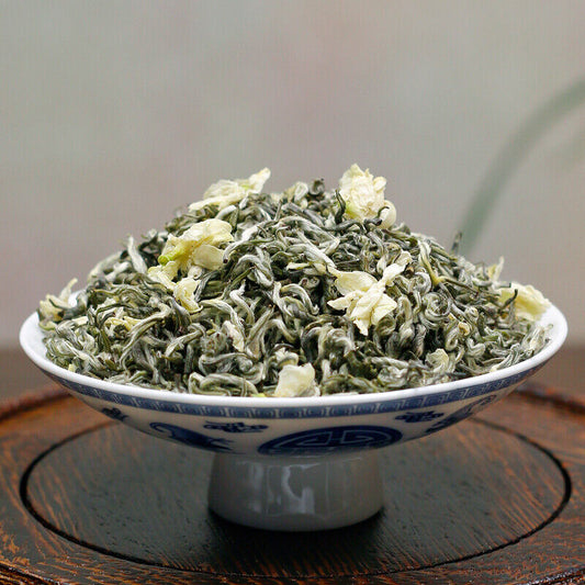 SiChuan Bi Tan Piao XueTea China Jasmine Tea bud Jasmine green tea
