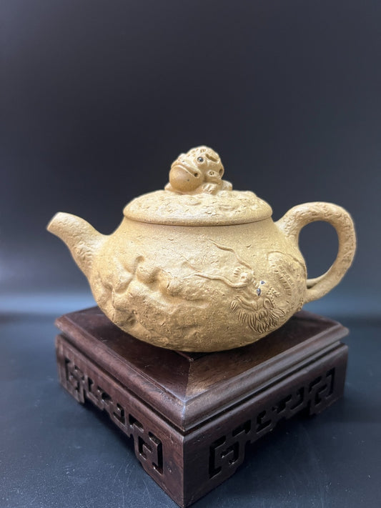 200cc chinese Yixing Handmade Zisha teapot Duan Clay GongChun Hu Gongfu Tea Pot