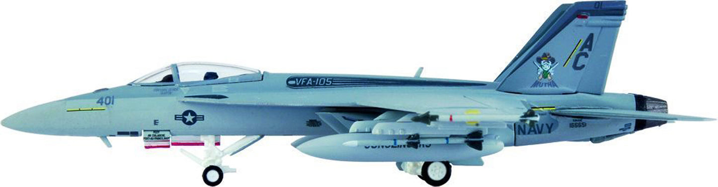 HOGAN F-18E VFA-105 GUNSLINGERS CVW11 1/200 diecast plane model aircraft