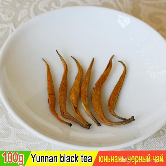 2023 New Fengqing Dian Hong Famous Yunnan Black Tea, Organic Tea Dianhong 100g