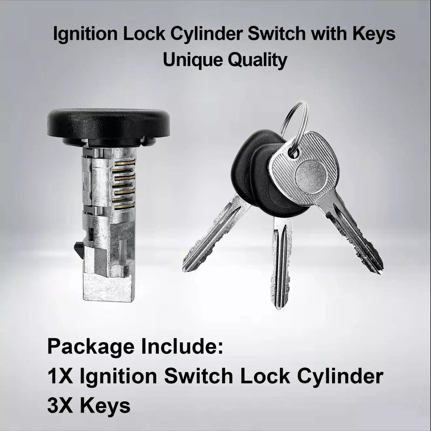 Ignition Switch Lock Cylinder w/ Keys Fit For Hummer H2 2008-2009 19120038