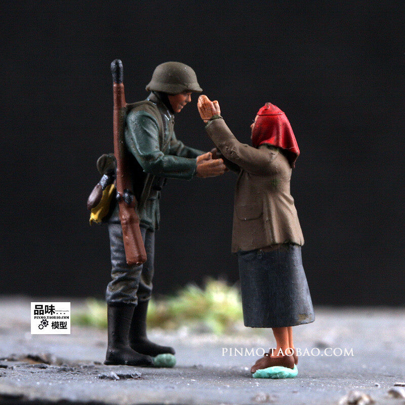 1/72 World War II Soldier Farewell Soldier Model