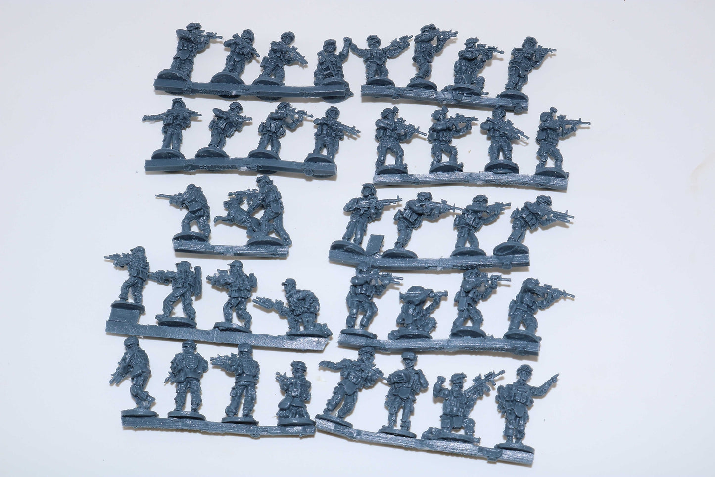 1/72 Resin figures model U.S Soldiers 38 Soldiers kit /3d printed
