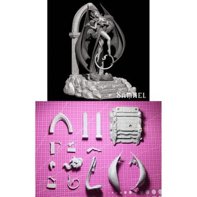 1/24 resin figures model Angels and Demons 3 women W/Base Unassembled Unpainted