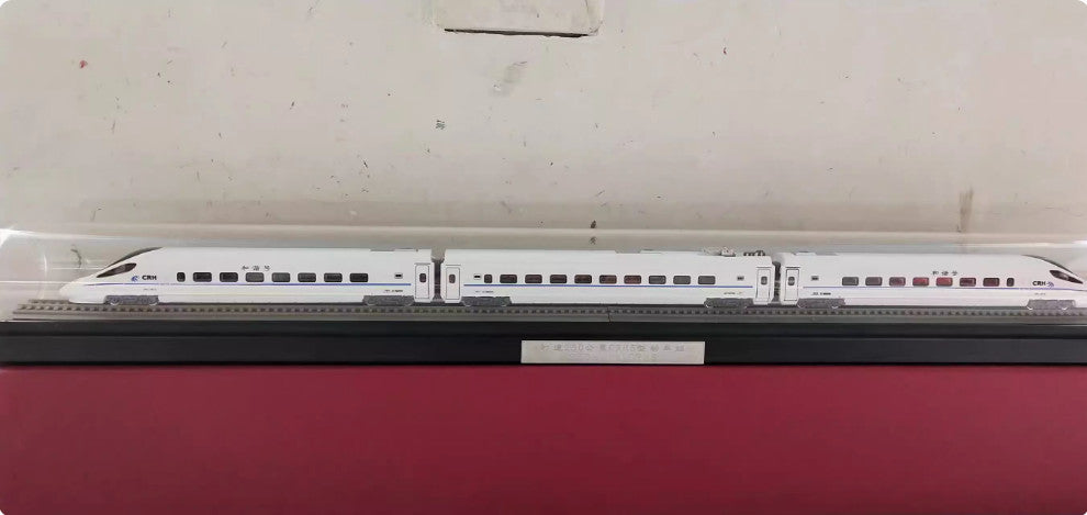1:160 50CM CRH5 250KM/H EMU Electric Multiple Unit Passenger Car Diecast Model