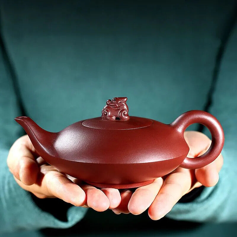 240ml Chinese Yixing Handmade Pot Kungfu Teaware Purple Clay Drinkware Dahongpao