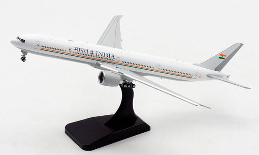 1:400 JC Wings INDIA BOEING 777-300ER Airplane Flap Down Diecast Aircraft Model
