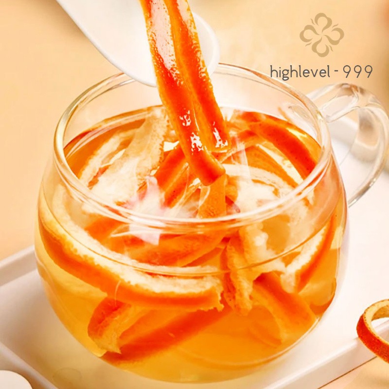 500g Chenpi Dried Tangerine Peel Herbal Tea Citrus Aroma for Soup Blending Loose