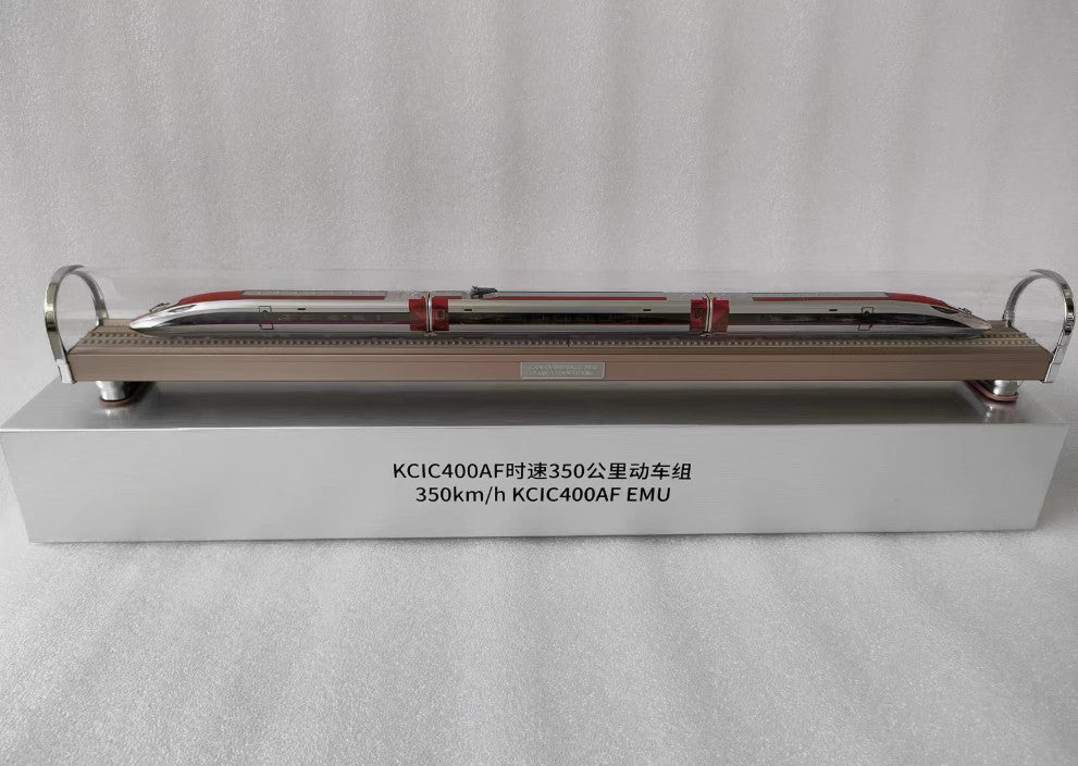1:160 55CM 350km/h KCIC400AF EMU Train Passenger Car Diecast Model Collection