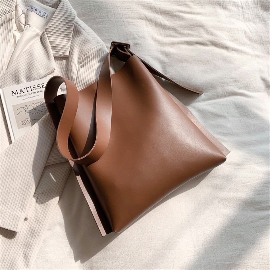 2023 Spring Women Shoulder Bag PU Leather Tote Lady Bag Handbag