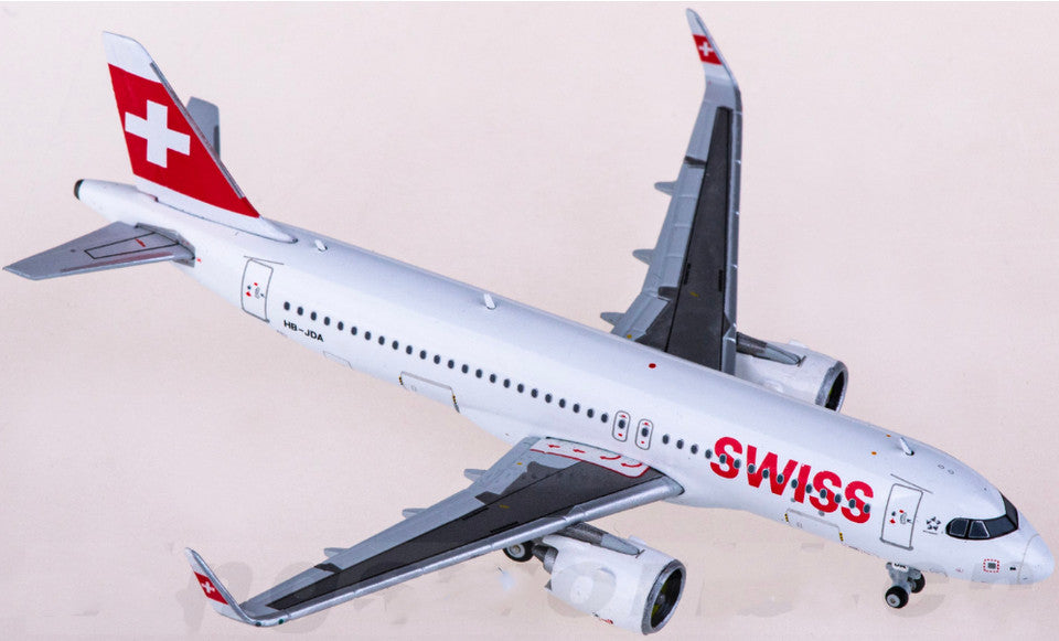 1:400 JC Wings SWISS AIRBUS A320neo Passenger Airplane Diecast Aircraft Model