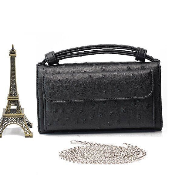 Leather Clutch Crossbody Bag Gold Luxury Serpentine Clutch Purse Messenger Bags