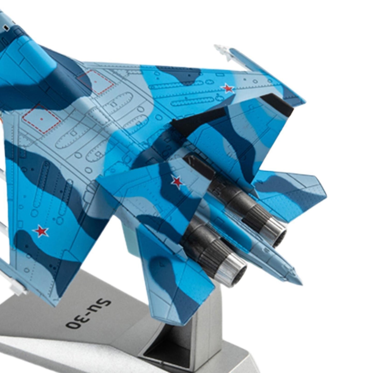 1/100 Scale Russian Air Force SU-30MKK Fighter Plane Aircraft Model Display