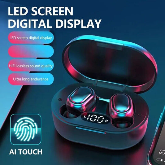Waterproof Bluetooth 5.0 Wireless TWS Earbuds Headphone Headset Noise Cancelling