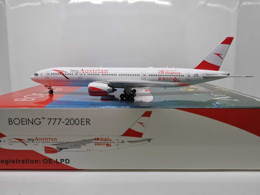 1:400 Phoenix Austrian BOEING B777-200ER Airplane Diecast Aircraft Plane Model