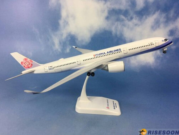 33CM 1:200 Risesoon China Airlines AIRBUS A350-900 Airplane ABS Plastic Model