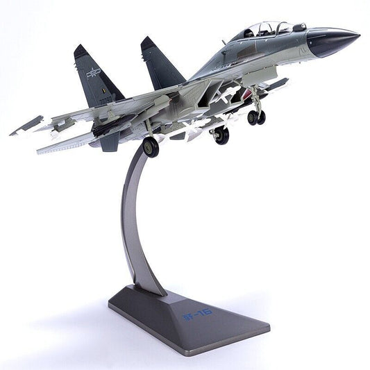 1:48 45CM AF1 China Air Force J-16 Fighter Plane Diecast Military Aircraft Model