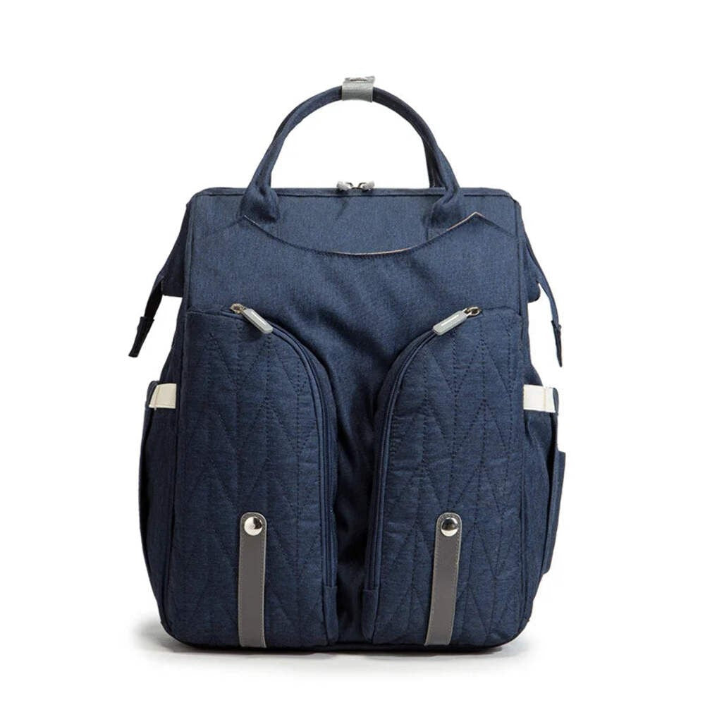 Baby Diaper Travel Backpack with Foldable Crib