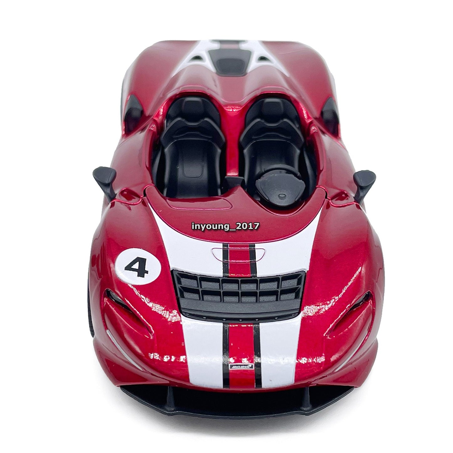 1/36 McLaren Elva Model Car Diecast Toy Vehicle Toys for Boys Kids Gifts Red