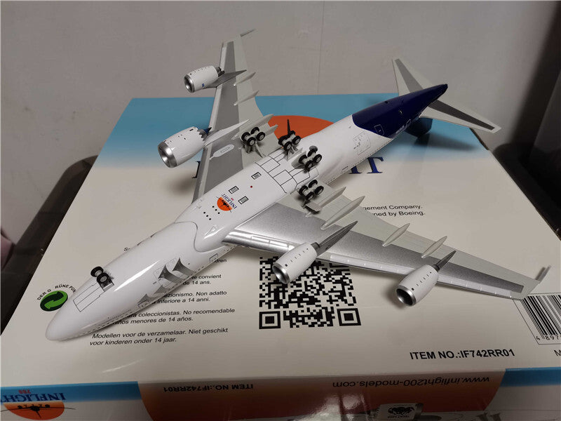Inflight for Rolls Royce Trent for boeing B747-200 N787RR 1/200 plane model