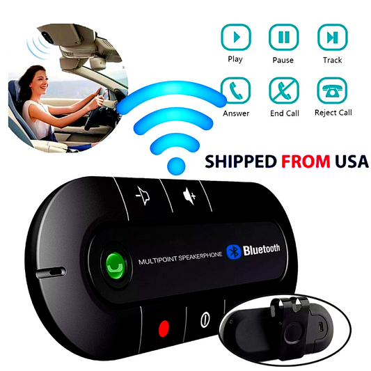 Cargador USB Transmisor Reproductor MP3 Bluetooth Altavoz Manos Libres Adaptador