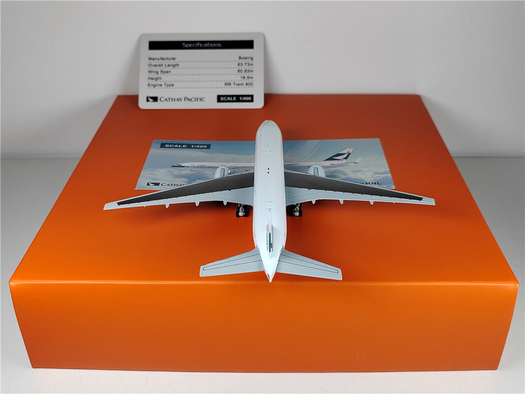 1:400 JC Wings CATHAY PACIFIC BOEING B777-200 Passenger Airplane Diecast Model