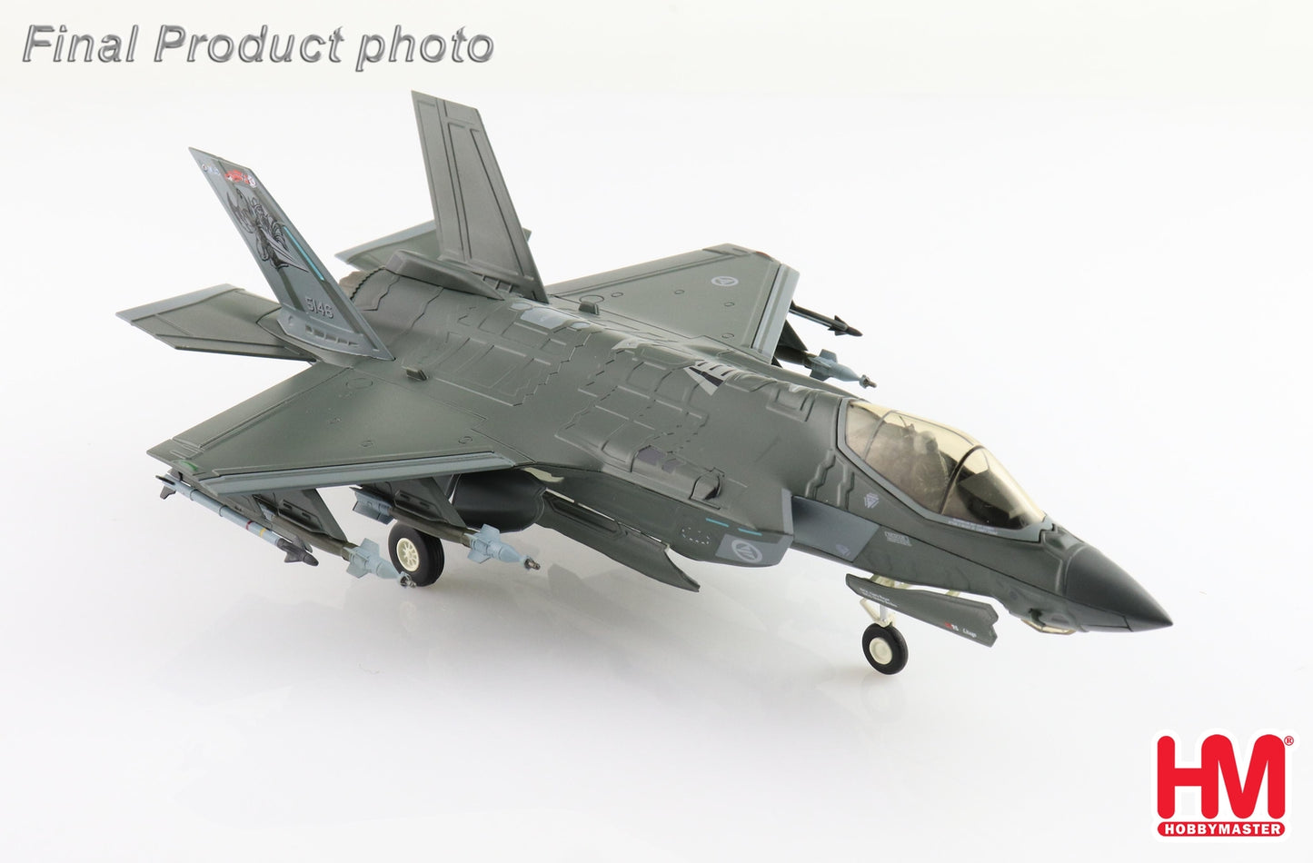 1:72 HM Lockheed F-35A Lightning II Royal Norwegian AF Fighter Diecast Model