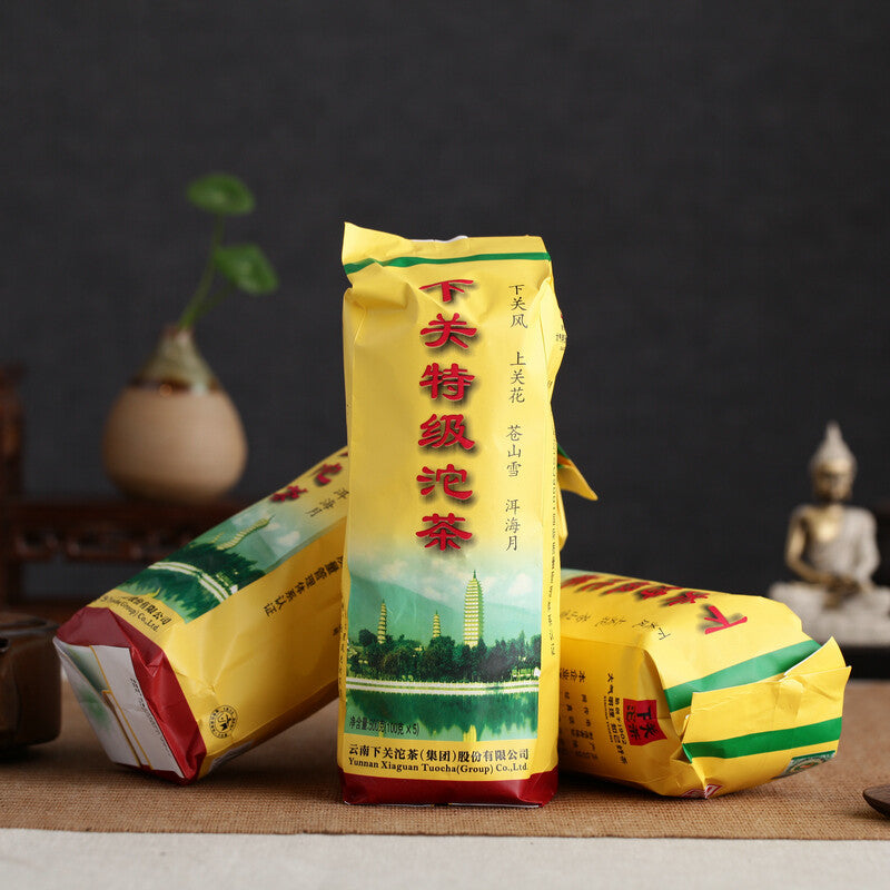 Xiaguan Te Ji TuoCha Premium Grade Pu-erh Tea 2013 Raw Puer Green Tea 500g