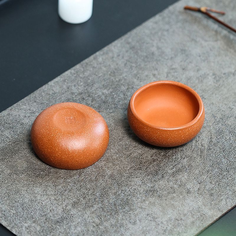 2pcs/lot Marked Tea Cup Chinese Real Yixing Zisha Jiangpo Clay Personal Cup New