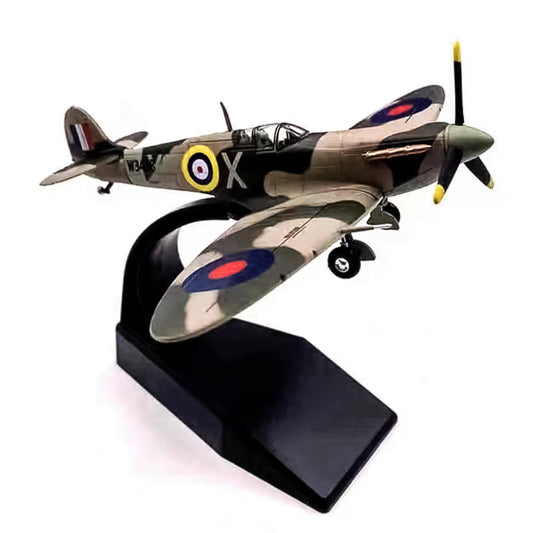 13cm Alloy 1:72 WWII UK MK Simulation Military Fighter Aircraft Model Ornaments