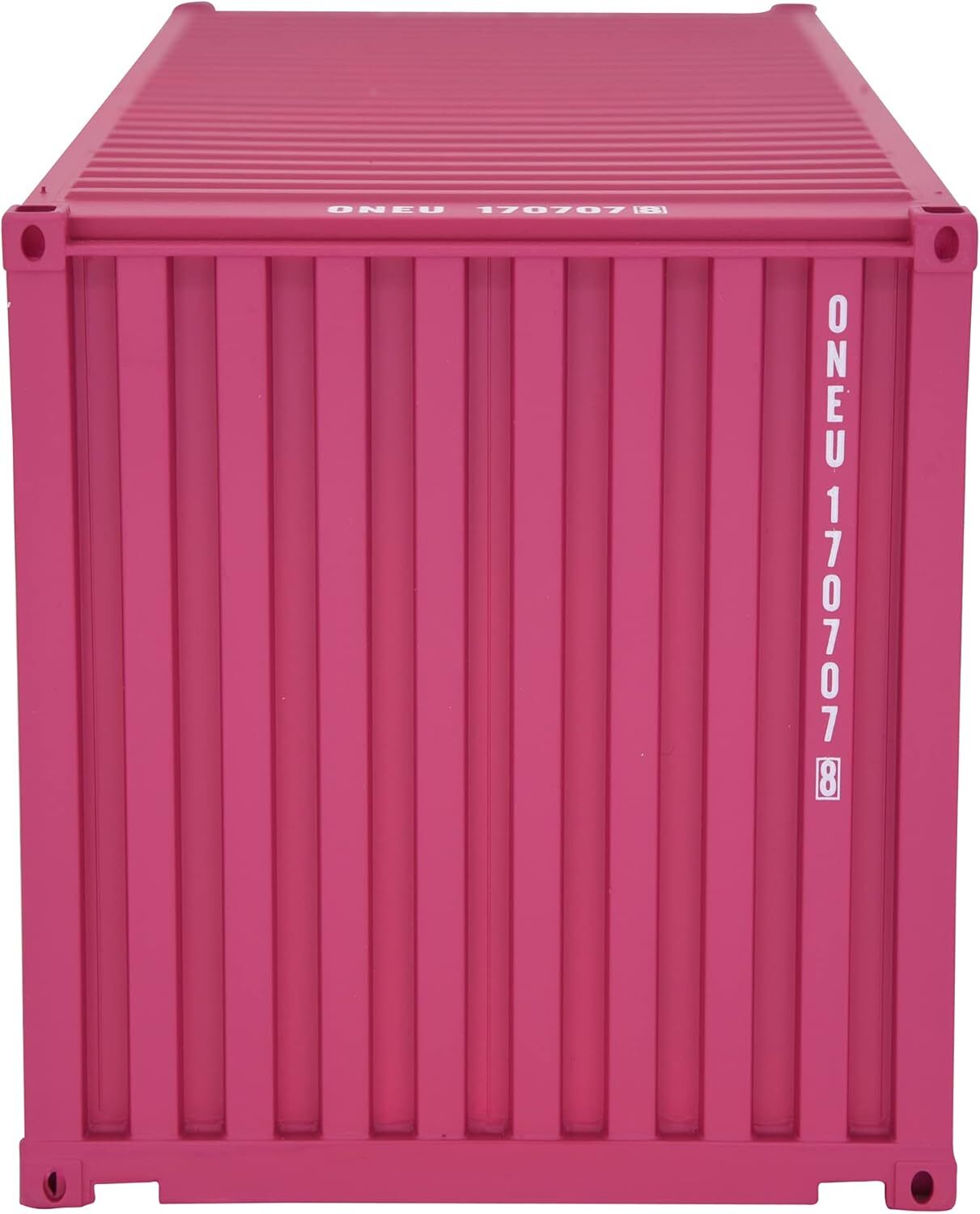 1:20 ONE 20GP Shipping Container Model Pink Abs Resin & Wood Toy Decoration Pink