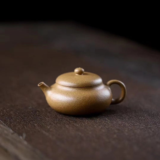150ml Yixing Zisha Pottery Handmade Purple Clay JiangpoNi Bianyu Teapot Tea Pot