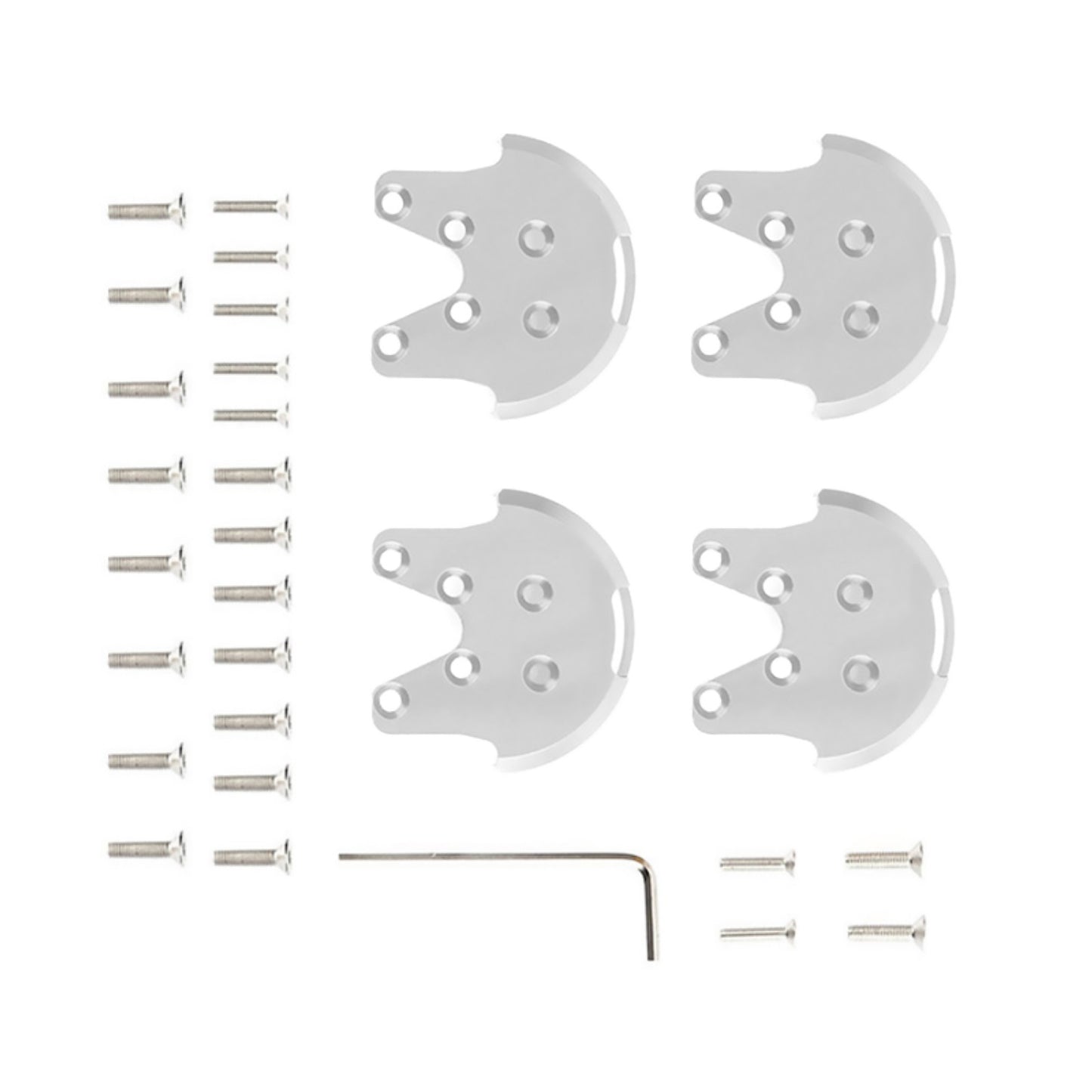 Aluminum Motor Mount Base Protective Plate Set For DJI Phantom 3/2 Drone RC Part