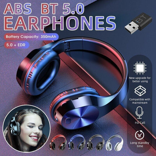 Audifonos Bluetooth Inalambricos para TV PC Computer Auricular con Adaptador BT