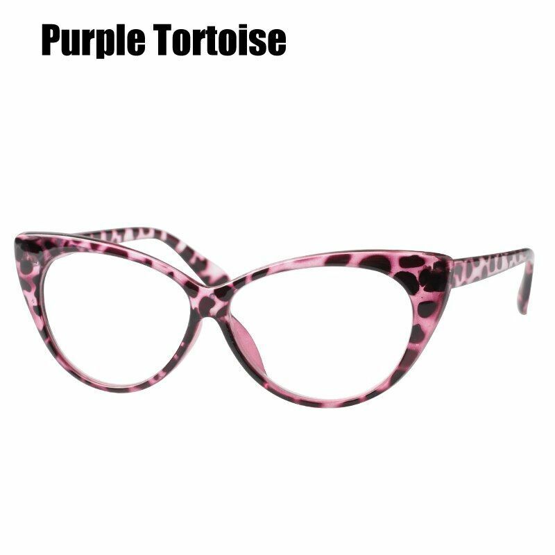 Reading Glasses Women's Cat Eye Lightweight Presbyopic Gradient Plastic Eyewear
