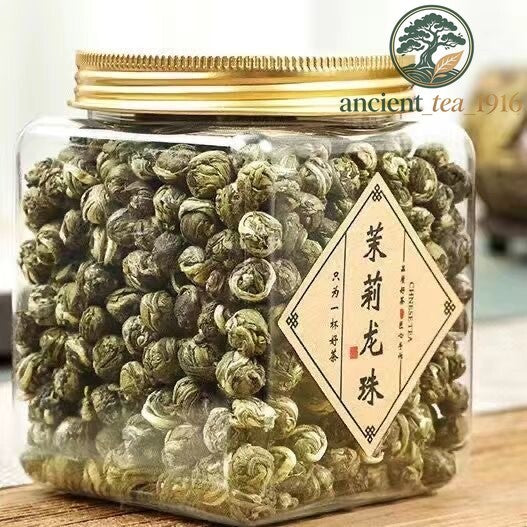 125g Jasmine Pearl Tea - Jasmine Dragon Pearls Green Tea with Delightful Aroma